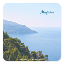 Majorca Square Stickers