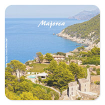 Majorca Square Stickers