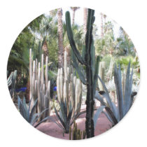 majorelle exotic plants stickers