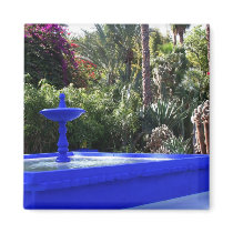 Majorelle garden magnets