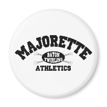 Majorette Athletics Refrigerator Magnet