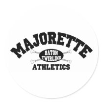 Majorette Athletics stickers by DanceTwirlObsessions Majorette Athletics stickers