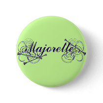 Majorette Pinback Buttons