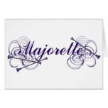 Majorette Card