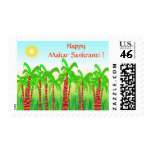Makar Sankranti - Indian festival postage