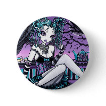 Makayla Gothic Couture Tea Party Fairy buttons