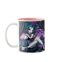 "Makayla" Gothic Couture Tea Party Fairy Mug