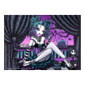 "Makayla" Gothic Fairy Tea Party Poster posters by mykajelina "Makayla" Gothic Fairy Tea Party Poster posters