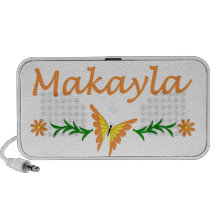 Makayla (Orange Butterfly) Speakers