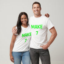 Make 7-Up Yours t-shirts