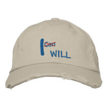 "Make a Difference" embroidered hats by msmiller1970 "Make a Difference" embroidered hats