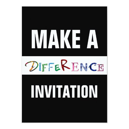 Making a difference essay
