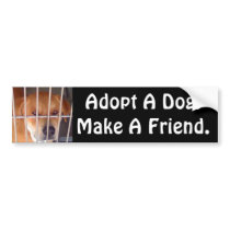 Make A Friend bumper stickers