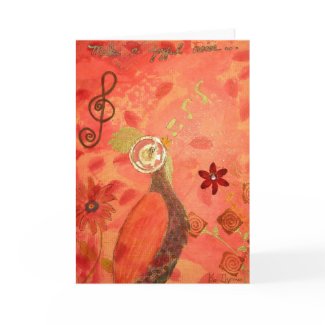 Make a Joyful Noise Birthday Card card