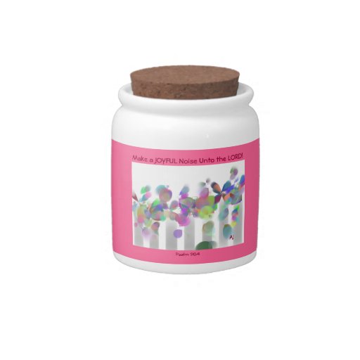 Make a Joyful Noise Candy Jar