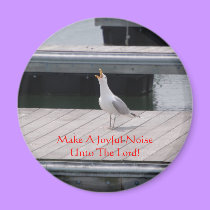 Make A Joyful Noise - magnet by Horseshoes3 Make A Joyful Noise - magnet