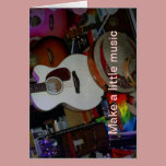 make a little music cards