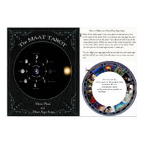 Make a MAAT Tarot Moon Sign scope poster posters by juliecucciawatts Make a MAAT Tarot Moon Sign scope poster posters