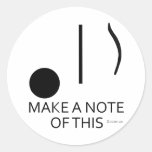 Make A Note of This Sticker