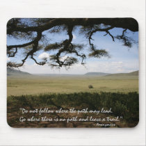 Make A Path - Mousepad by dchaddad Make A Path - Mousepad