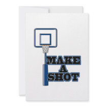 make a shot basetball net custom invites