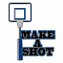 make a shot basetball net photo cutouts
