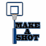 make a shot basetball net photo cutouts