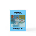 MAKE A SPLASH! - invitation card