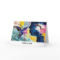 Make a Wish Art CArd by Augustine