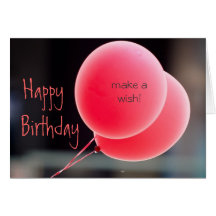 Make a Wish Birthday Card