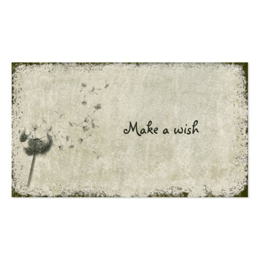 make a wish business cards