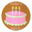 Make a Wish Sticker sticker