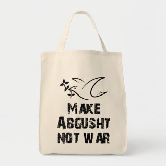 Make Abgusht Not War Canvas Bags