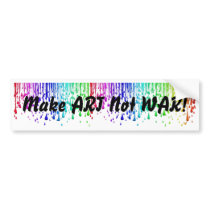make art Bumper Sticker bumper stickers