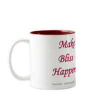 Make Bliss Happen! - Dalai Lama mugs