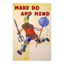 Make Do And Mend poster, 1939-1945 posters