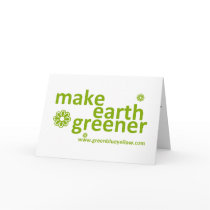 make earth greener greetings cards