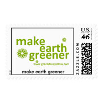 make earth greener postage