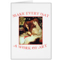 Make Every Day a Work of Art cards by greenbaby Make Every Day a Work of Art cards
