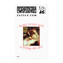 Make Every Day a Work of Art postage
