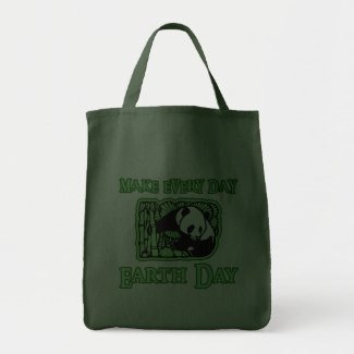 Make Every Day Earth Day with Panda Totebags bag