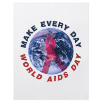 Make Every Day World AIDS Day flyers by hivspeakers Make Every Day World AIDS Day flyers