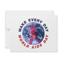 Make Every Day World AIDS Day Invite