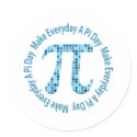 Make Everyday A Pi Day stickers