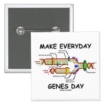Make Everyday Genes Day (Jeans Day) Buttons