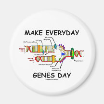 Make Everyday Genes Day (Jeans Day) Fridge Magnet