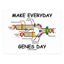 Make Everyday Genes Day (Jeans Day) Post Card
