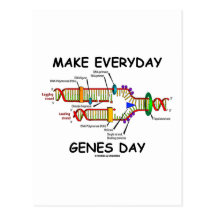 Make Everyday Genes Day (Jeans Day) Postcards