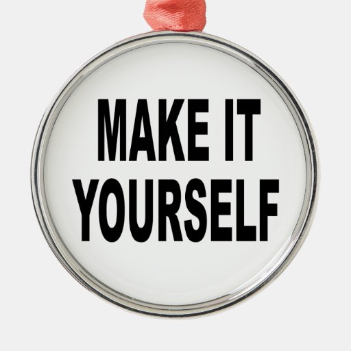make it yourself christmas tree ornament zazzle make it yourself christmas tree ornament zazzle