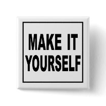 Make It Yourself Custom Button Pins